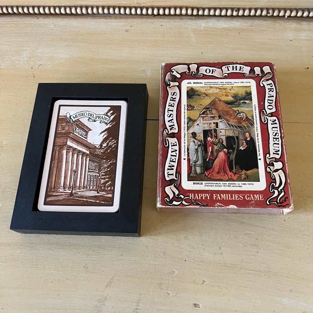 Twelve Masters of the Prado Museum Happy Families Game